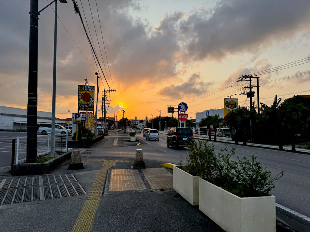 石垣島の道