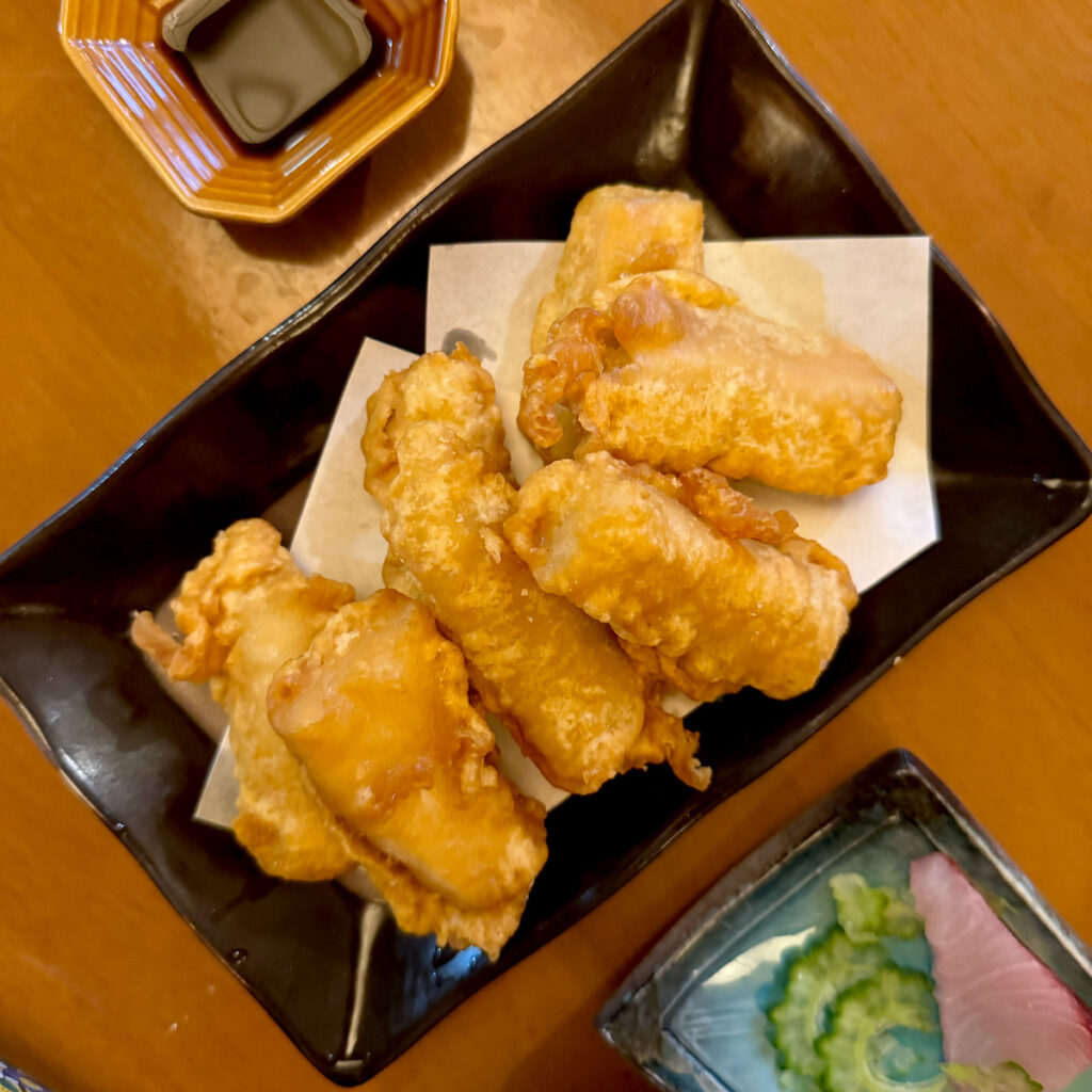 居酒屋かぁらや島魚天ぷら