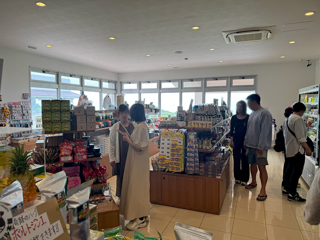 ミルミル本舗の内部