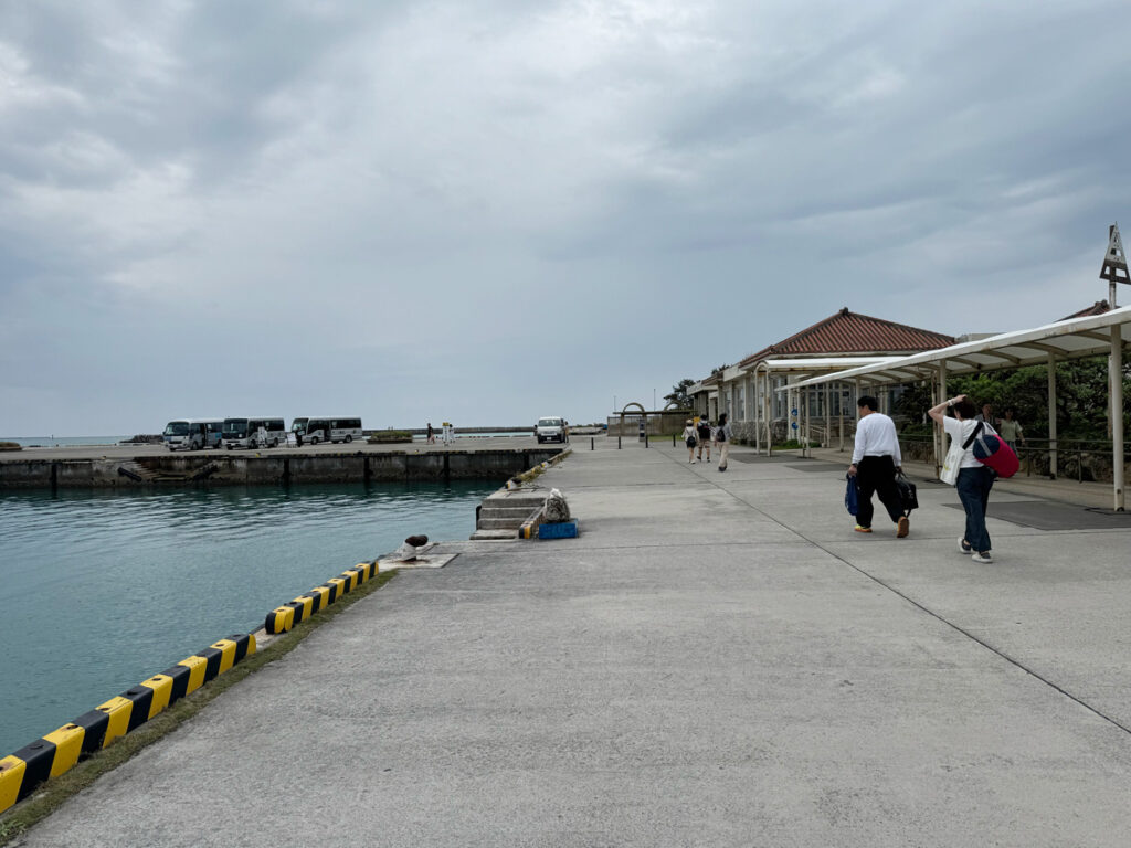 竹富島の港