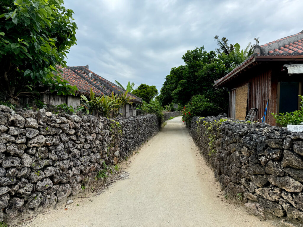 竹富島の集落