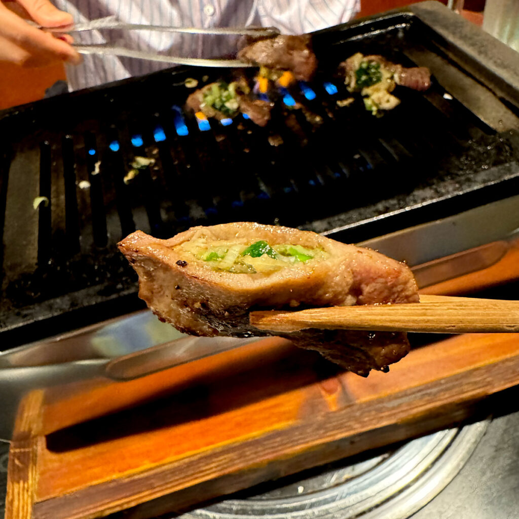うしみずネギ牛タン